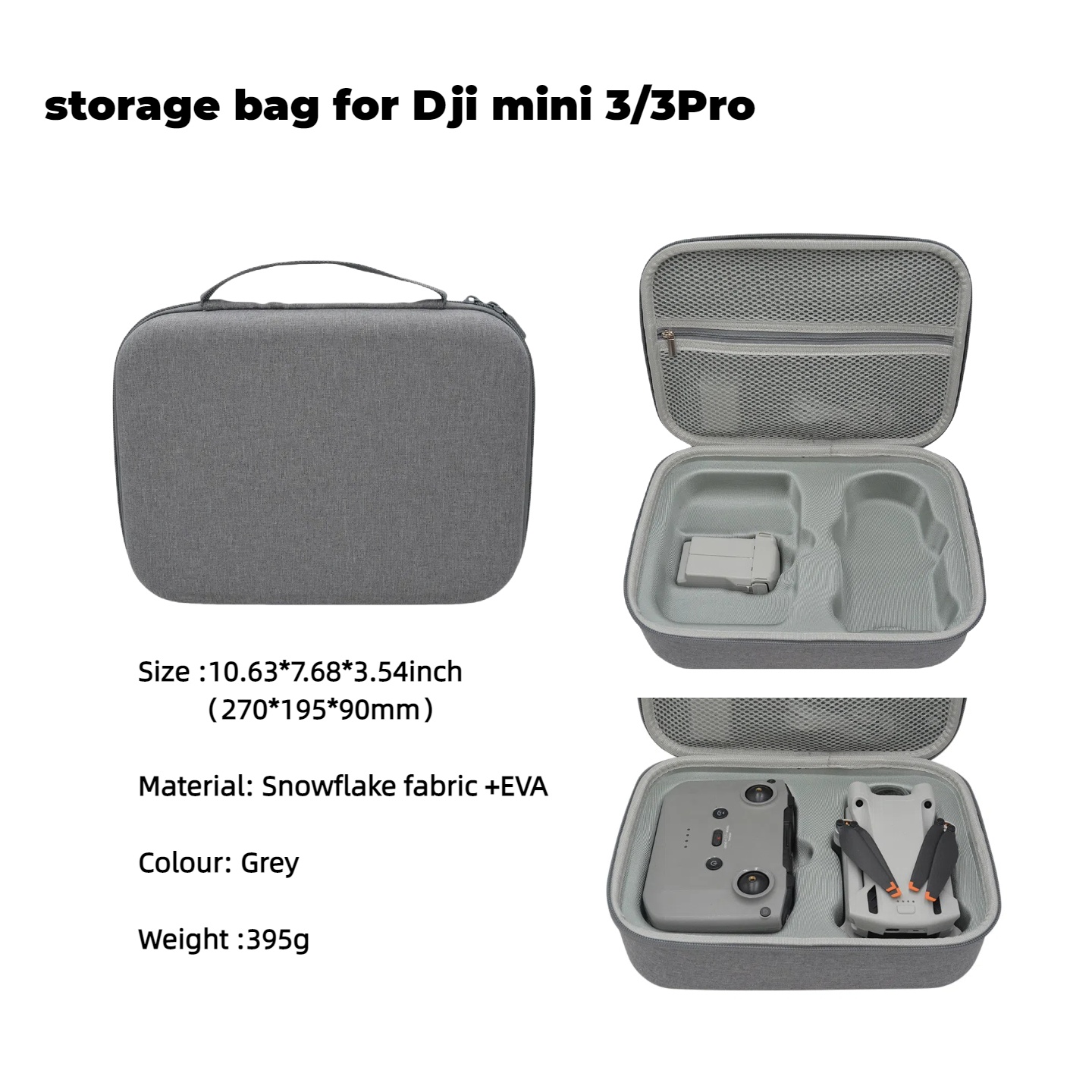 Dji Drone Mini 3 - Tas Drone EVA Keras untuk DJI