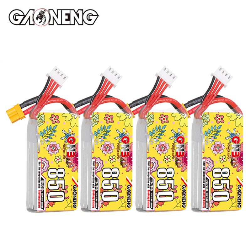 Baterai Lipo GNB 4S 15.2V 850m - Rc Helicopter Charger ulasan dan harga