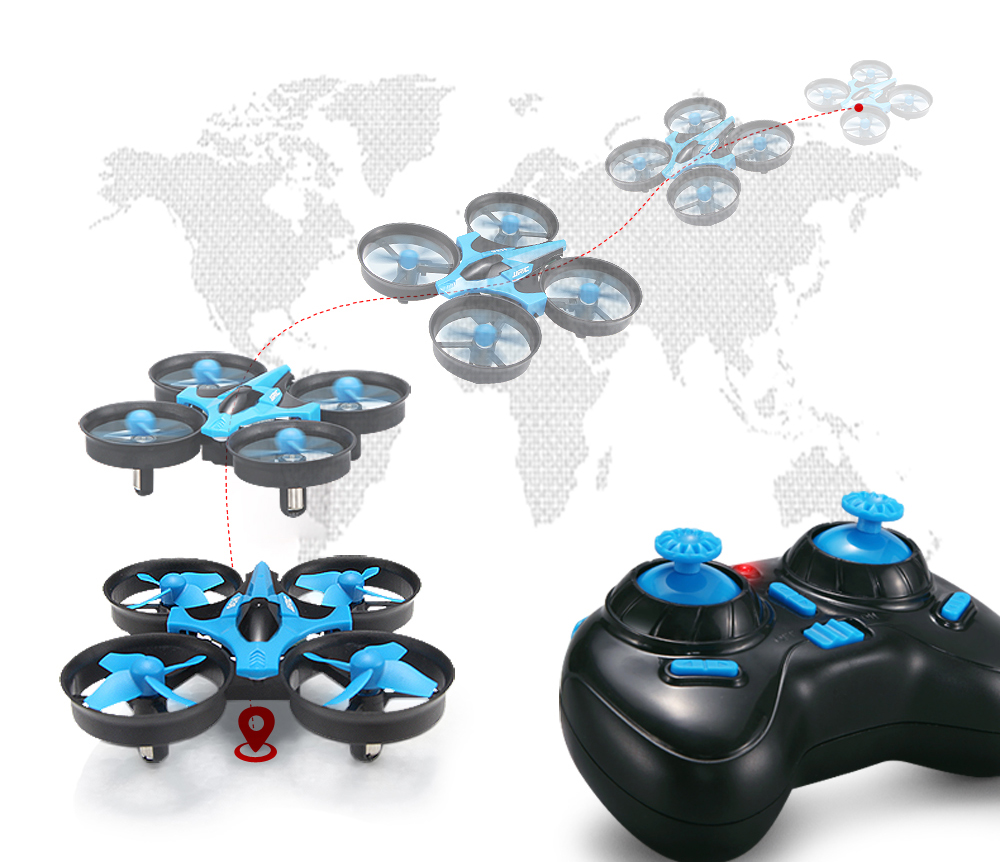 JJRC H36 Mini Drone Rc 4ch 6-A - Rc Helicopter Case ulasan dan harga
